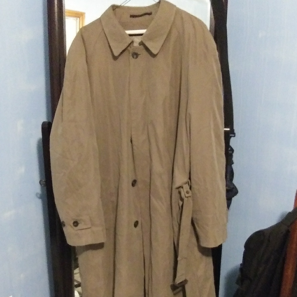 **DoubleBreastedTrenchCoat**LtGray by New Harbor**